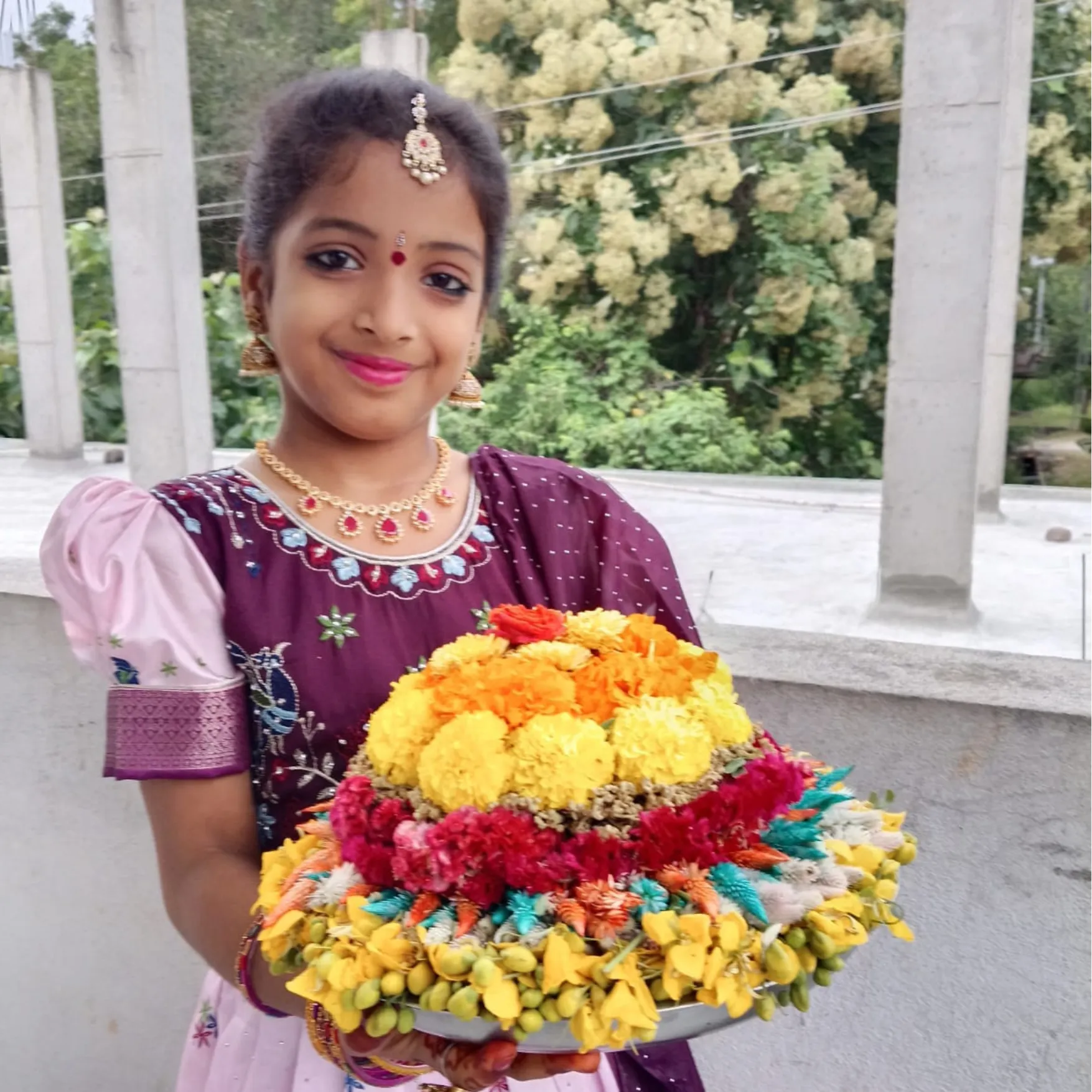 10TVs Selfie With Saddula Bathukamma