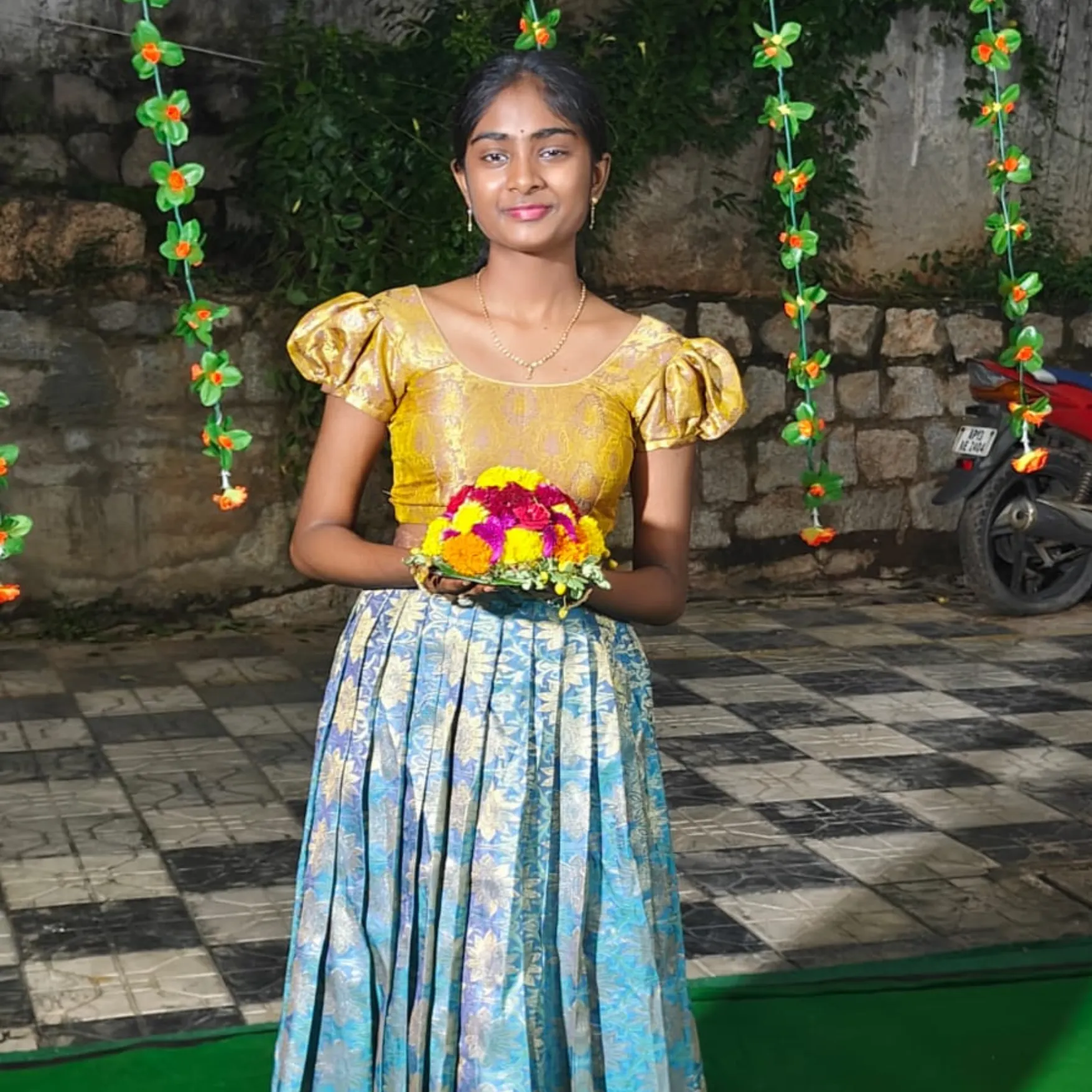 10TVs Selfie With Saddula Bathukamma