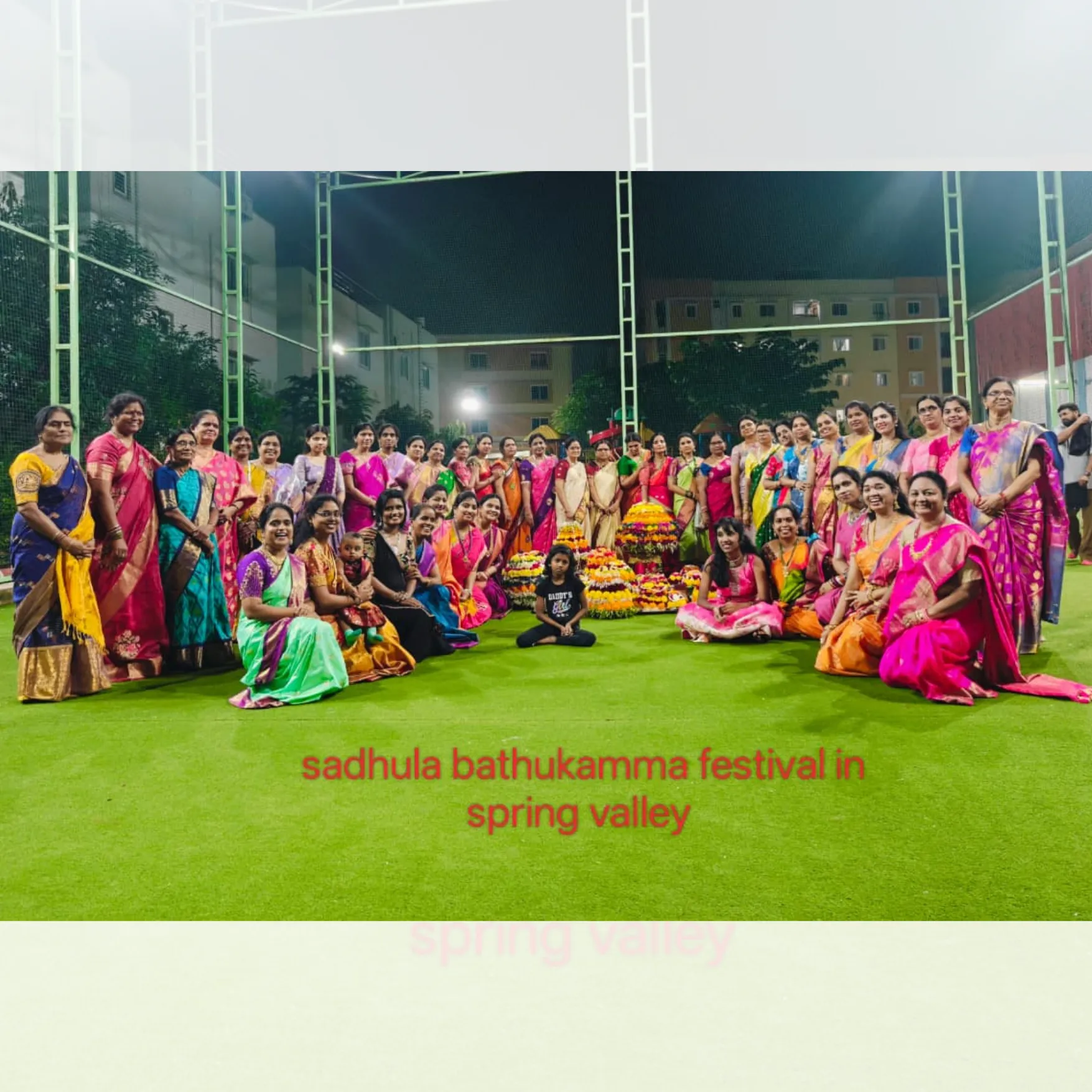 10TVs Selfie With Saddula Bathukamma
