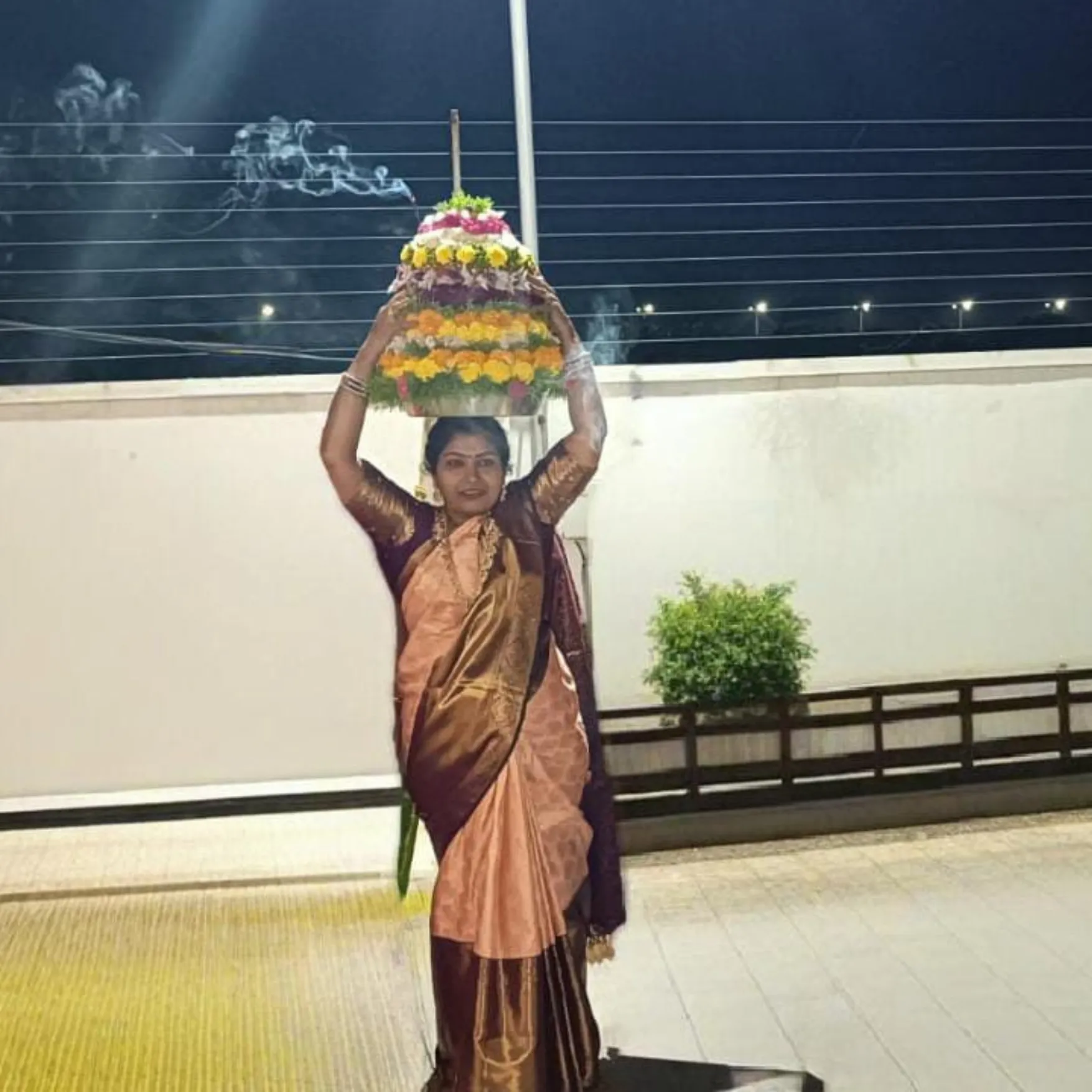 10TVs Selfie With Saddula Bathukamma