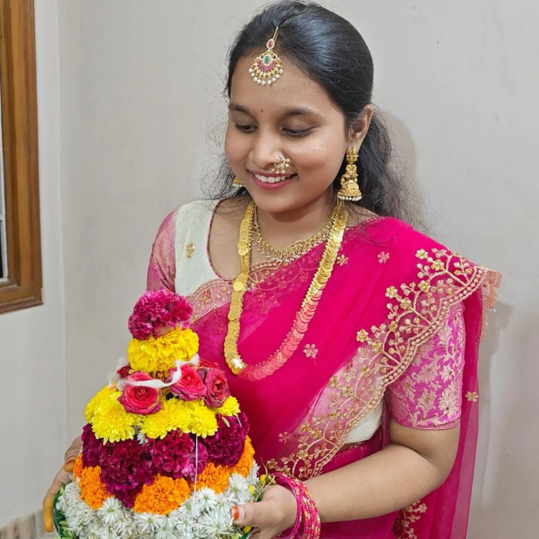 10TVs Selfie With Saddula Bathukamma