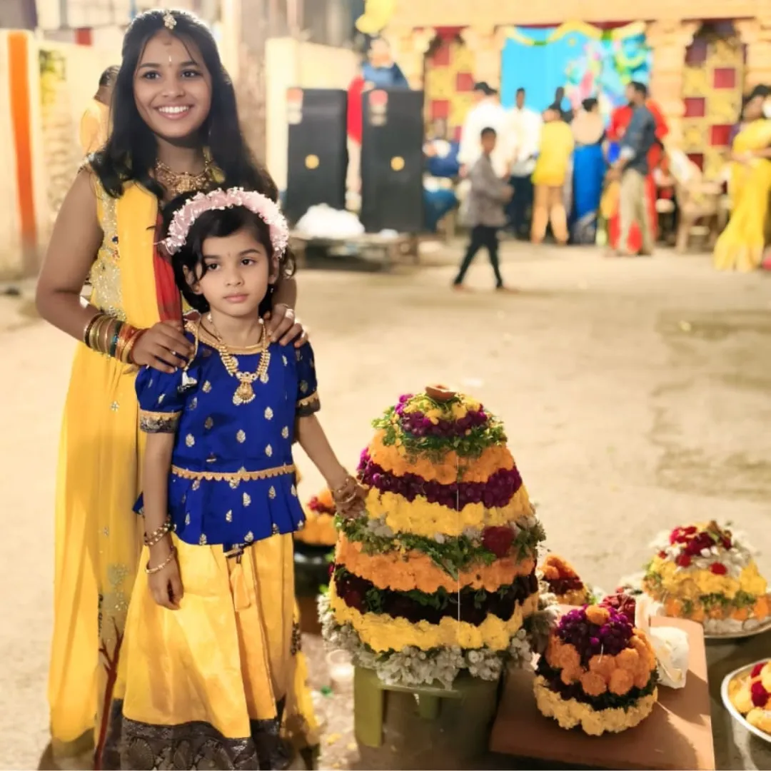 10tv Bathukamma Selfies