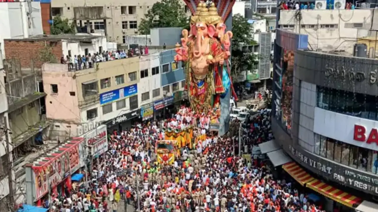 Khairatabad Ganesh Nimajjanam 2025