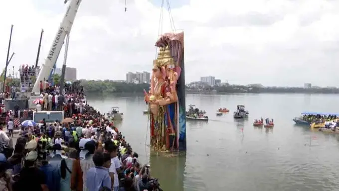 Khairatabad Ganesh Nimajjanam 2025