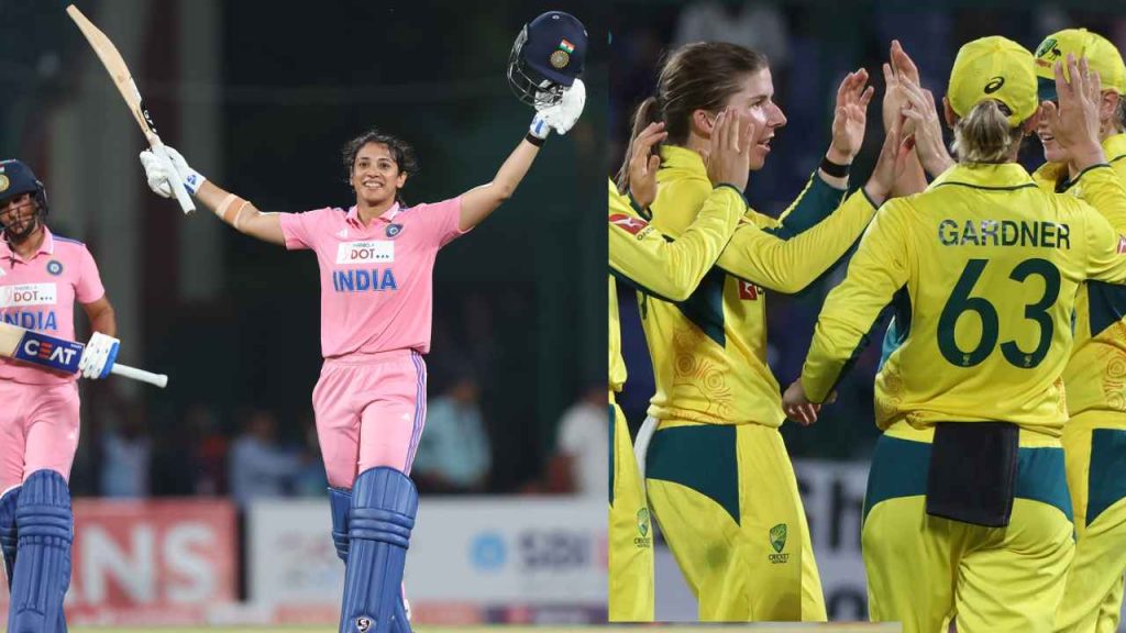 AUS Women vs IND Women