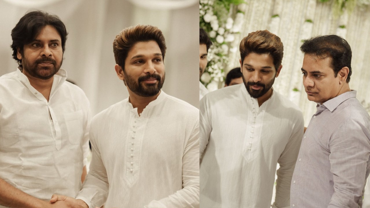 Allu Arjun : అల్లు అర్జున్ నానమ్మ దశదిన కర్మ.. హాజరైన సినీ, రాజకీయ ప్రముఖులు.. ఫొటోలు..