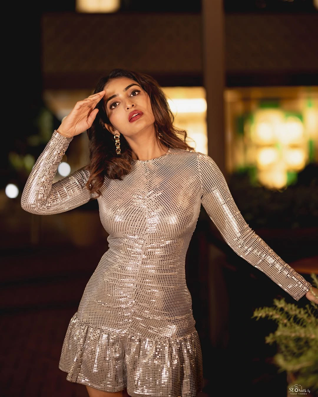 Ananya Nagalla Sizzling Photos in Short Dress