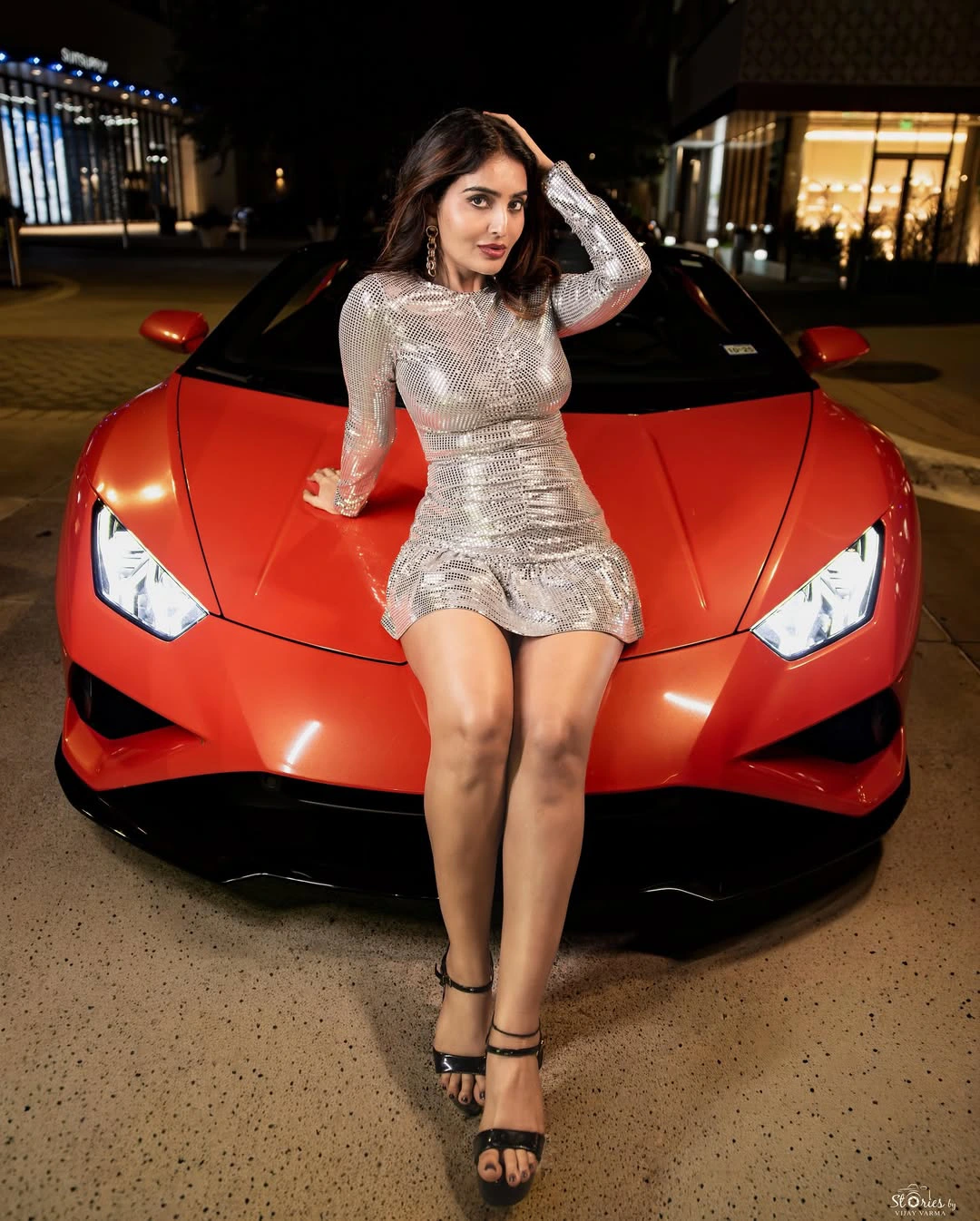 Ananya Nagalla Sizzling Photos in Short Dress