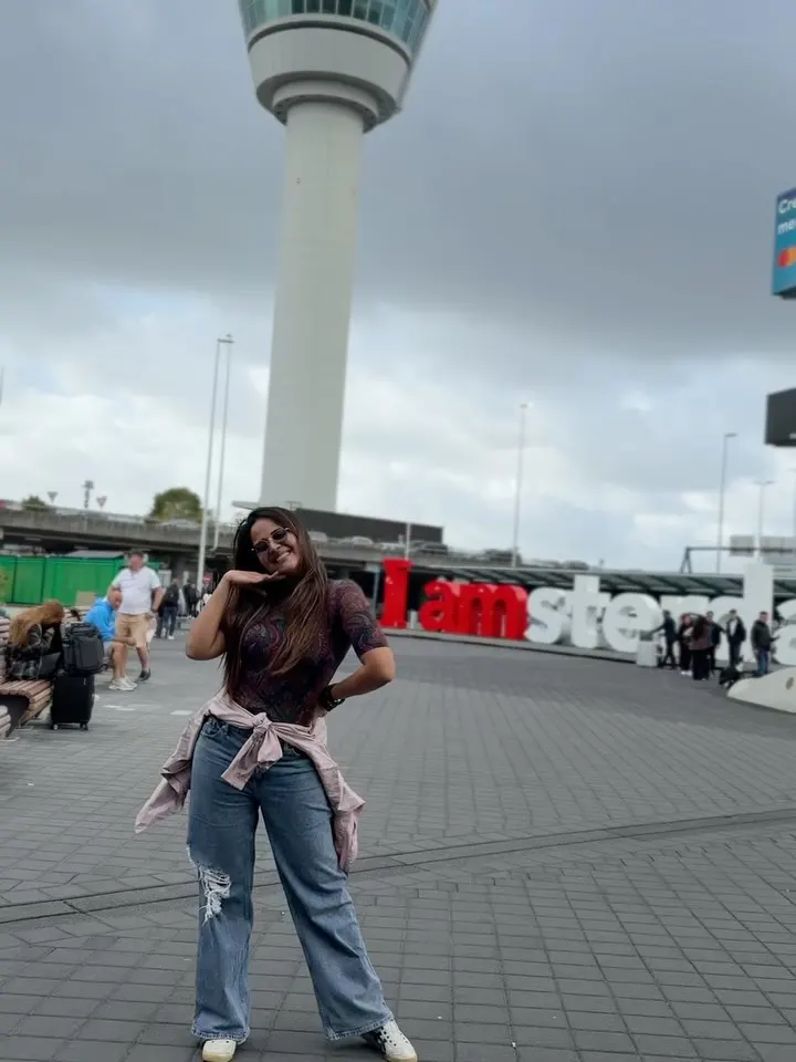 Anasuya Bharadwaj Enjoying Vacation in Amsterdam with Friends