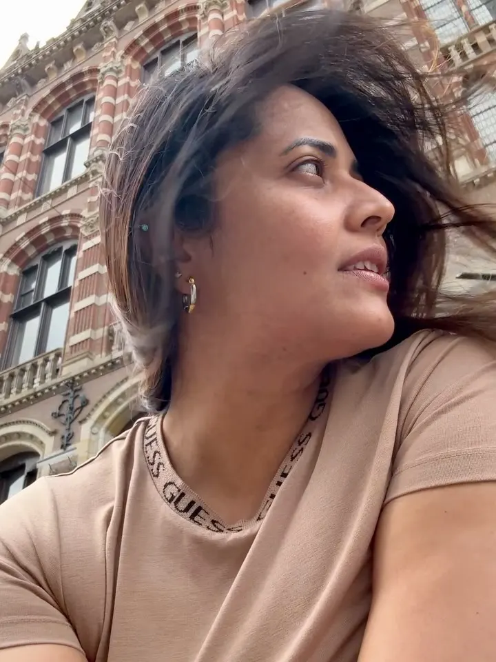 Anasuya Bharadwaj Enjoying Vacation in Amsterdam with Friends