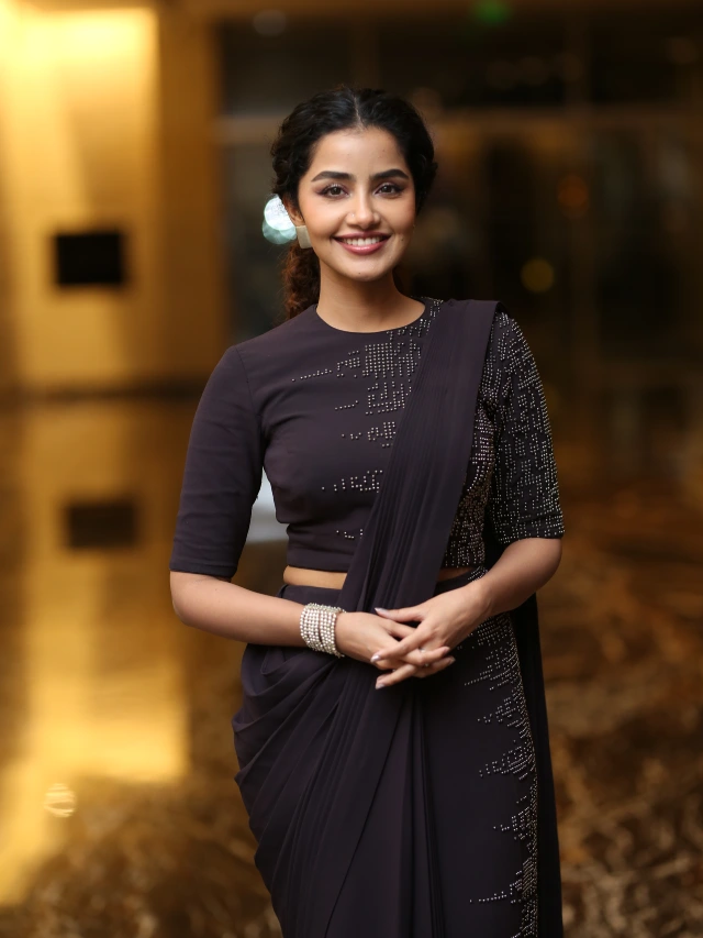 Anupama Parameswaran Shines in Kishkindhapuri Pre Release Event