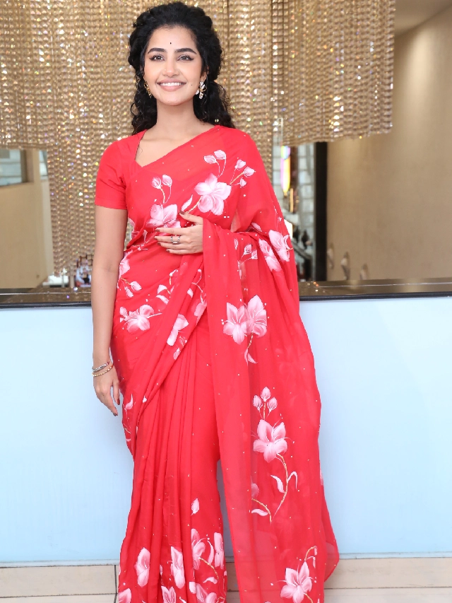 Anupama Parameswaran in Kishkindhapuri Trailer Event
