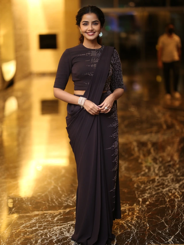 Anupama Parameswaran Shines in Kishkindhapuri Pre Release Event