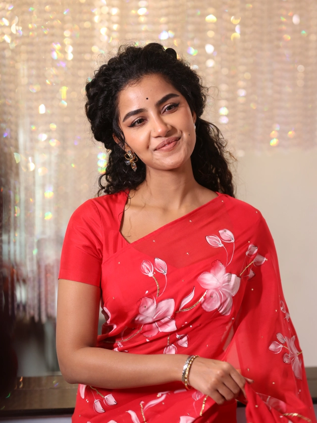 Anupama Parameswaran in Kishkindhapuri Trailer Event