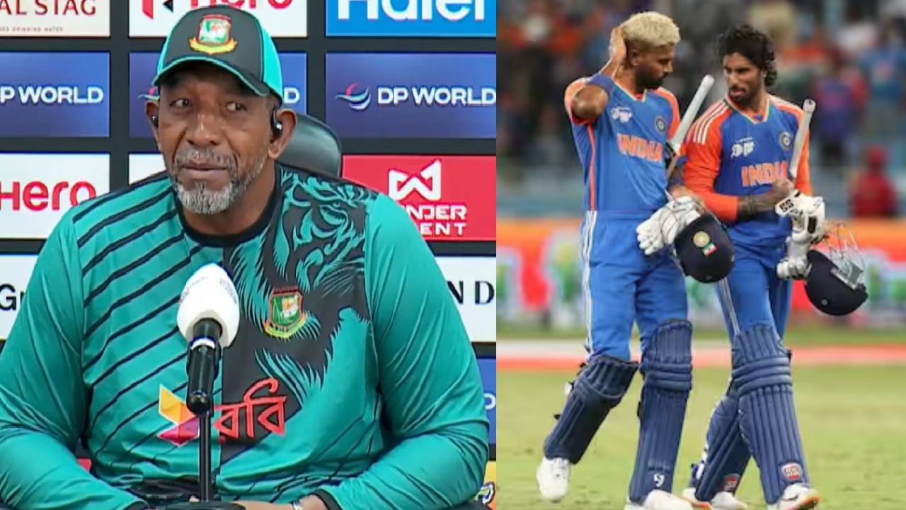 IND vs BAN : భారత్తో మ్యాచ్కు ముందు బంగ్లాదేశ్ కోచ్ సంచలన వ్యాఖ్యలు.. ‘మేమే కాదు, ప్రతి జట్టు టీమ్ఇండియాను ఓడిస్తుంది..’ IND vs BAN : భారత్తో మ్యాచ్కు ముందు బంగ్లాదేశ్ కోచ్ సంచలన వ్యాఖ్యలు.. ‘మేమే కాదు, ప్రతి జట్టు టీమ్ఇండియాను ఓడిస్తుంది..’