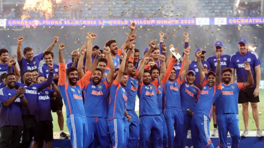 Asia Cup 2025 Final Team India refuse Asia cup trophy and medals