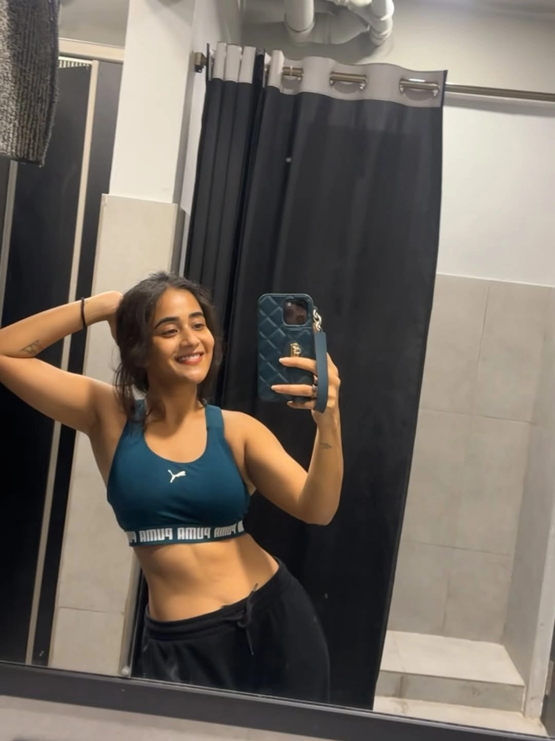 Deepthi Sunaina Cute Selfies