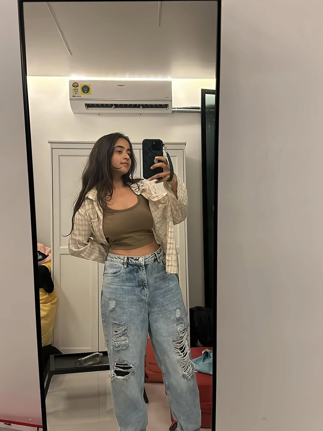 Deepthi Sunaina Cute Selfies
