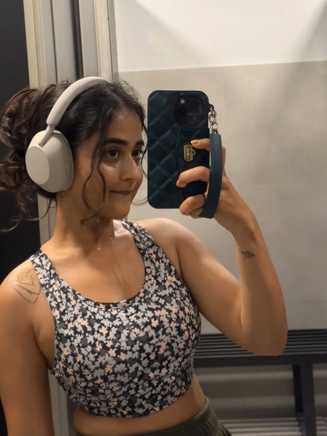 Deepthi Sunaina Cute Selfies