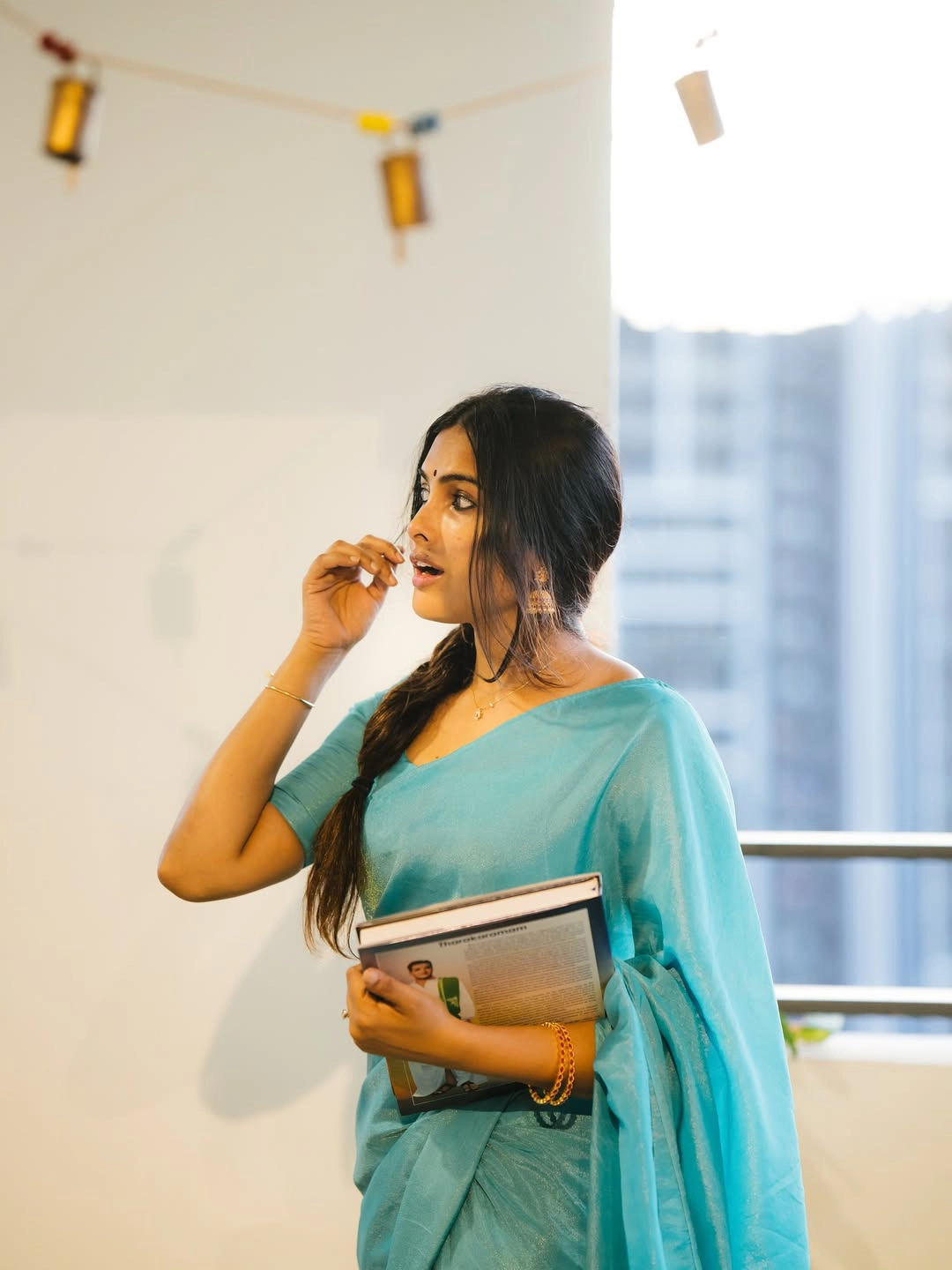 Divi Stunning Looks in Saree