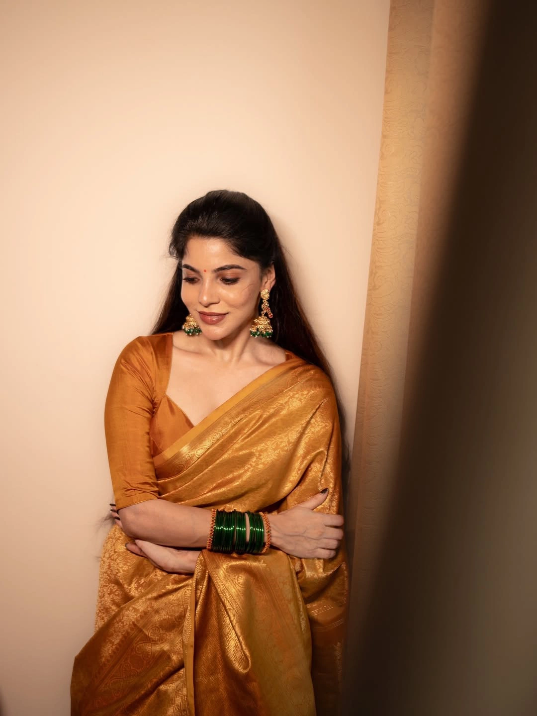 Divyabharathi Shines in Saree