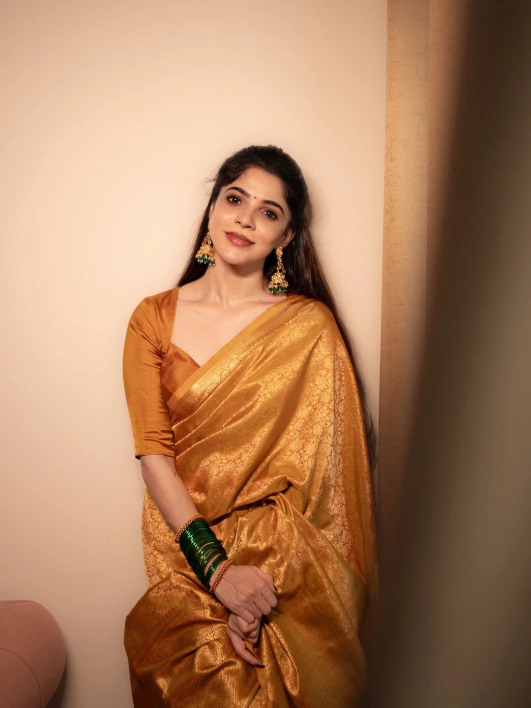 Divyabharathi Shines in Saree