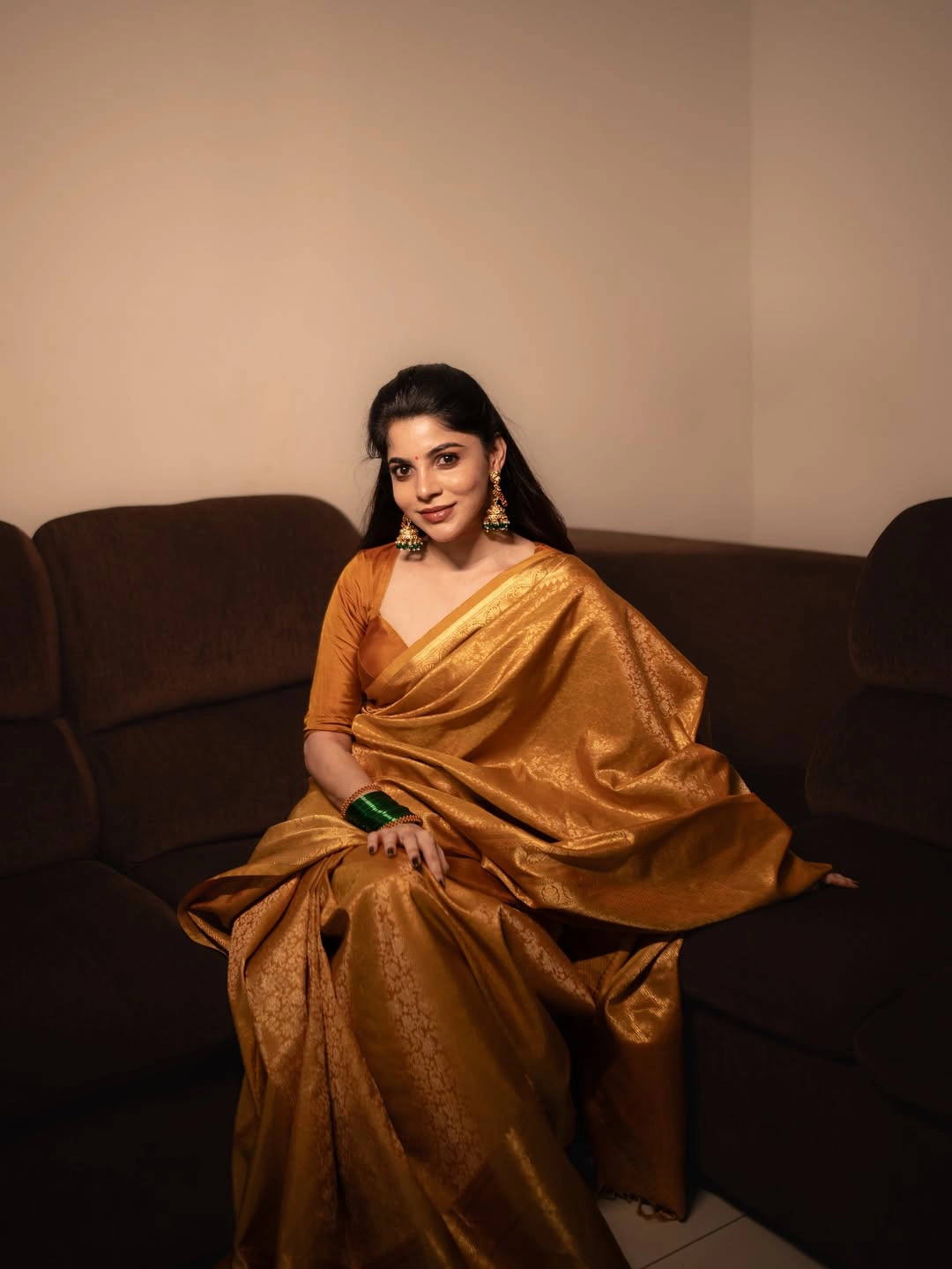 Divyabharathi Shines in Saree