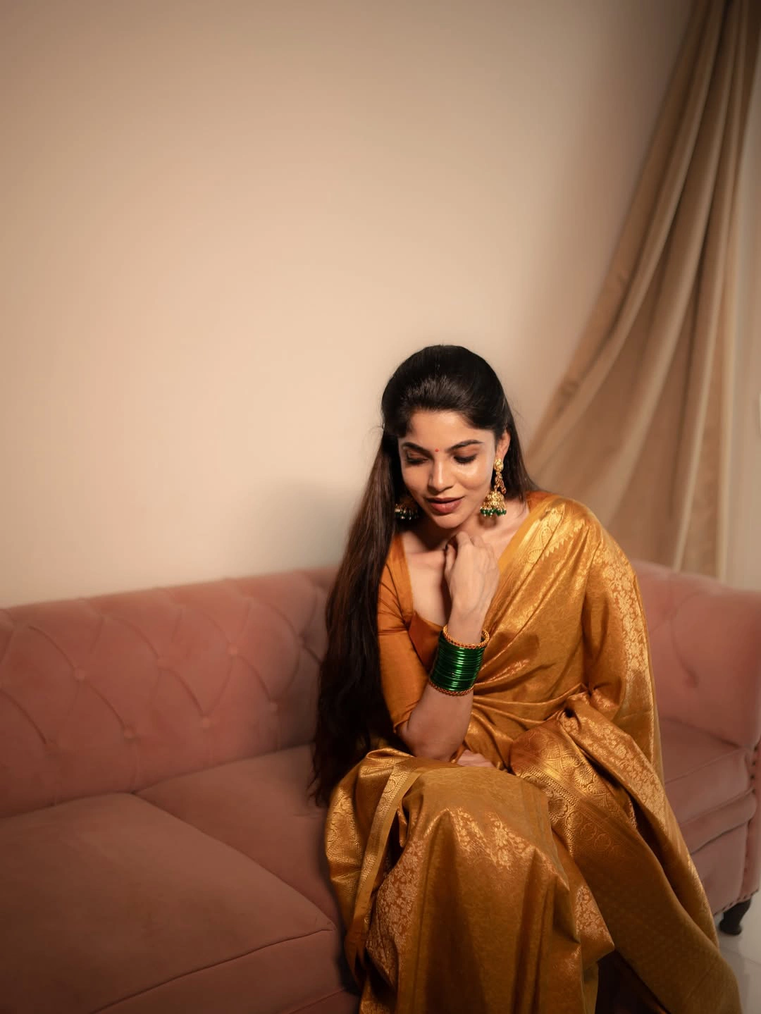 Divyabharathi Shines in Saree