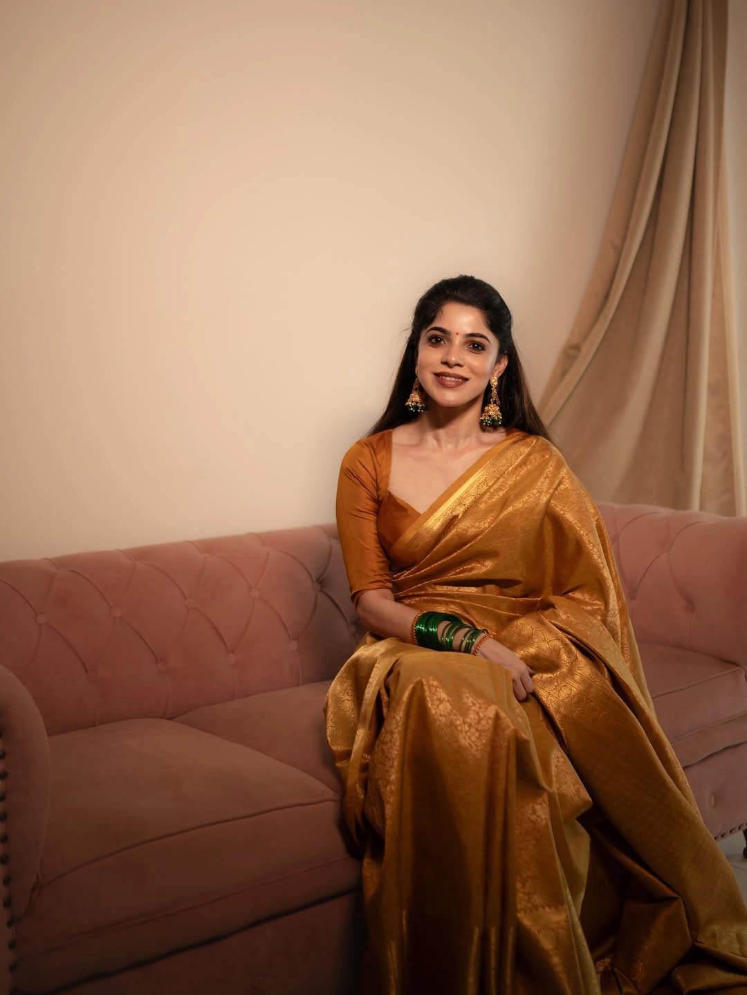 Divyabharathi Shines in Saree