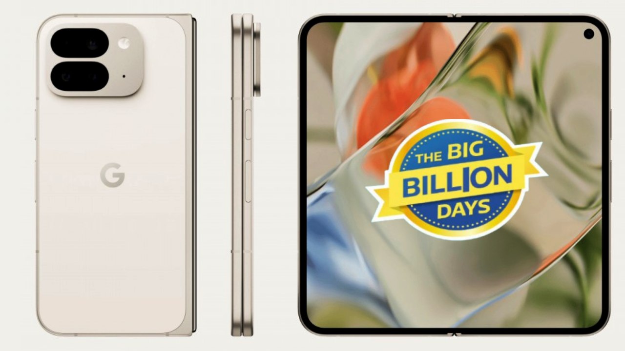 Flipkart Big Billion Days 2025 : ఫ్లిప్కార్ట్ పండగ సేల్ ఆఫర్లు.. గూగుల్ పిక్సెల్ 9 ప్రో ఫోల్డ్, పిక్సెల్ 9పై బిగ్ డిస్కౌంట్లు.. పిక్సెల్ ఫ్యాన్స్ ఇప్పుడే కొనేసుకోండి! Flipkart Big Billion Days 2025 : ఫ్లిప్కార్ట్ పండగ సేల్ ఆఫర్లు.. గూగుల్ పిక్సెల్ 9 ప్రో ఫోల్డ్, పిక్సెల్ 9పై బిగ్ డిస్కౌంట్లు.. పిక్సెల్ ఫ్యాన్స్ ఇప్పుడే కొనేసుకోండి!