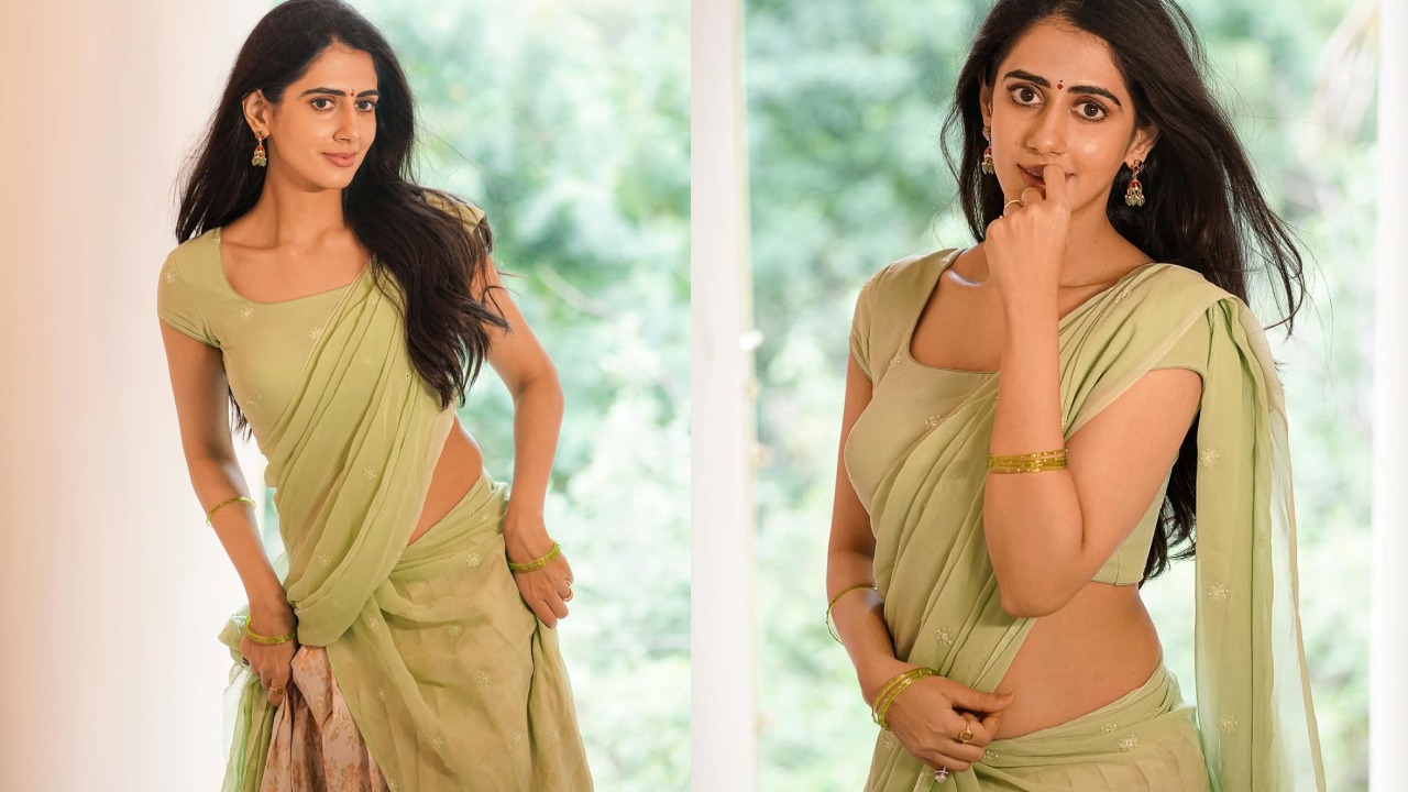 Gehna Sippy : హాఫ్ శారీలో గెహనా సిప్పి.. ఎంత ముద్దుగా ఉందో..