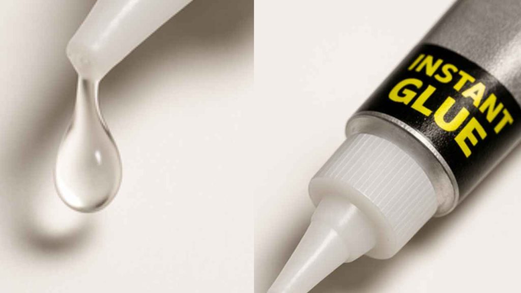 Glue In Eyes
