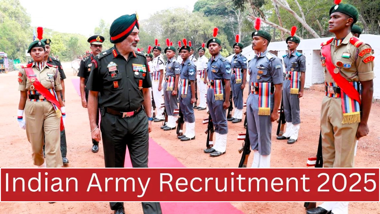 Indian Army Jobs: ఎన్సీసీ అభ్యర్థులకు ఆర్మీ జాబ్స్.. నెలకు రూ.56 వేల జీతం.. దరఖాస్తు ఇలా చేసుకోండి Indian Army Jobs: ఎన్సీసీ అభ్యర్థులకు ఆర్మీ జాబ్స్.. నెలకు రూ.56 వేల జీతం.. దరఖాస్తు ఇలా చేసుకోండి