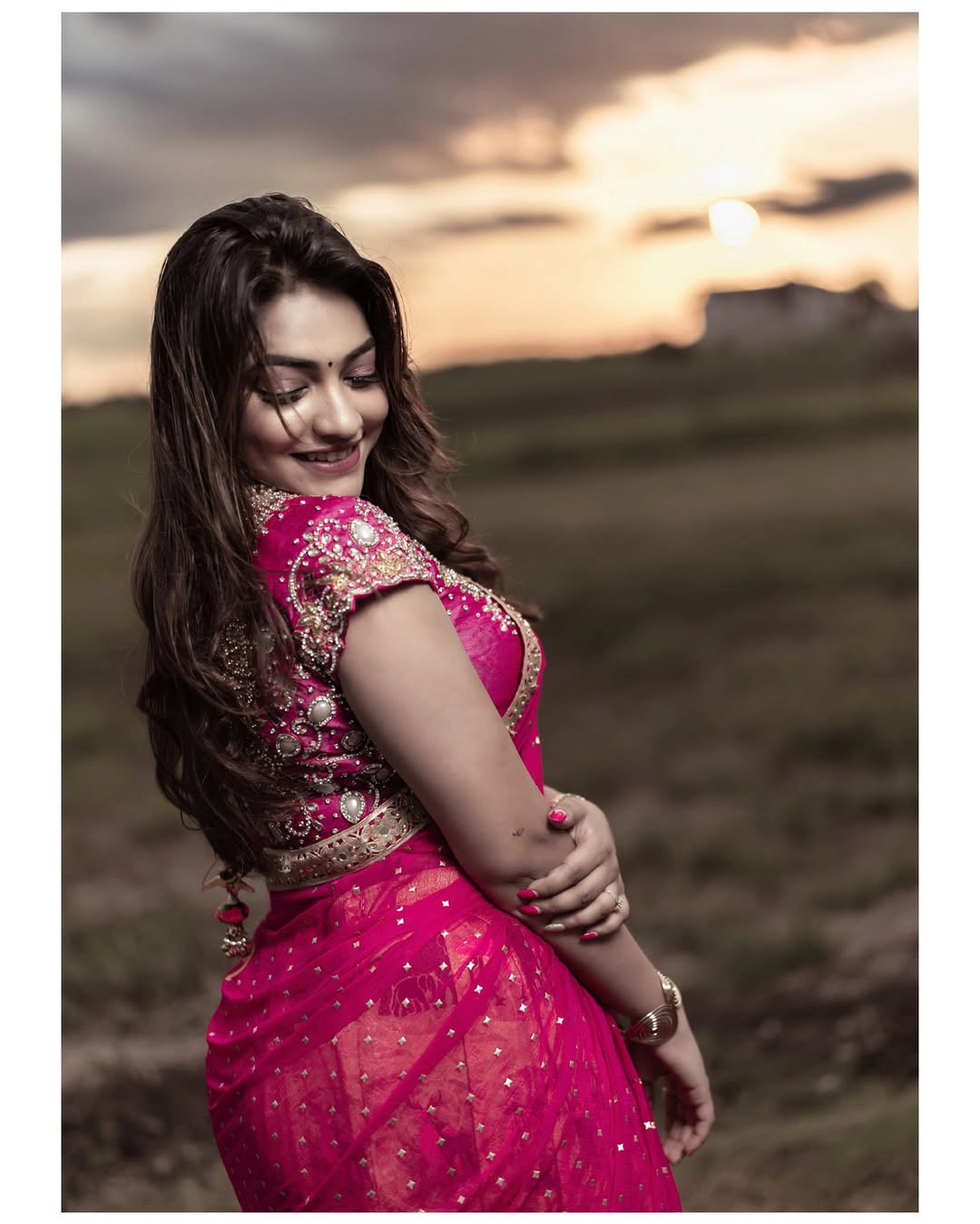 Ishwarya Vullingala Photos with Jabardasth Abhi