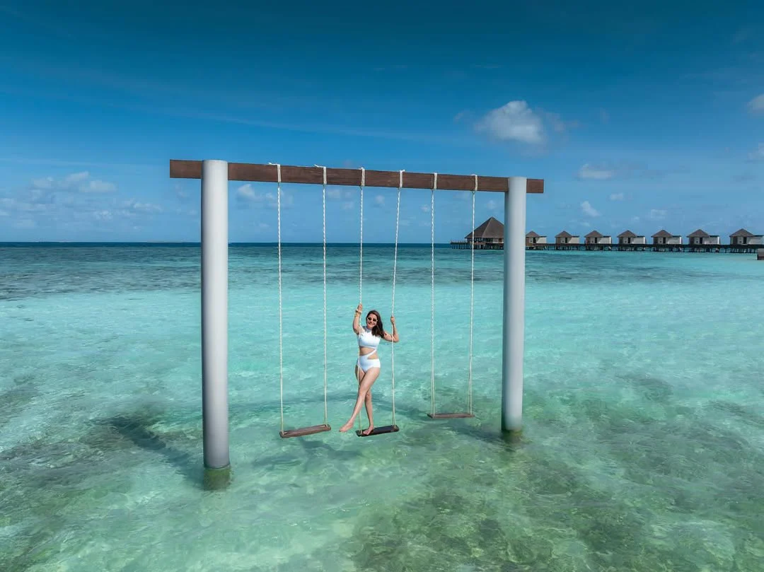 Kajal Aggarwal Enjoying Vacation in Maldives
