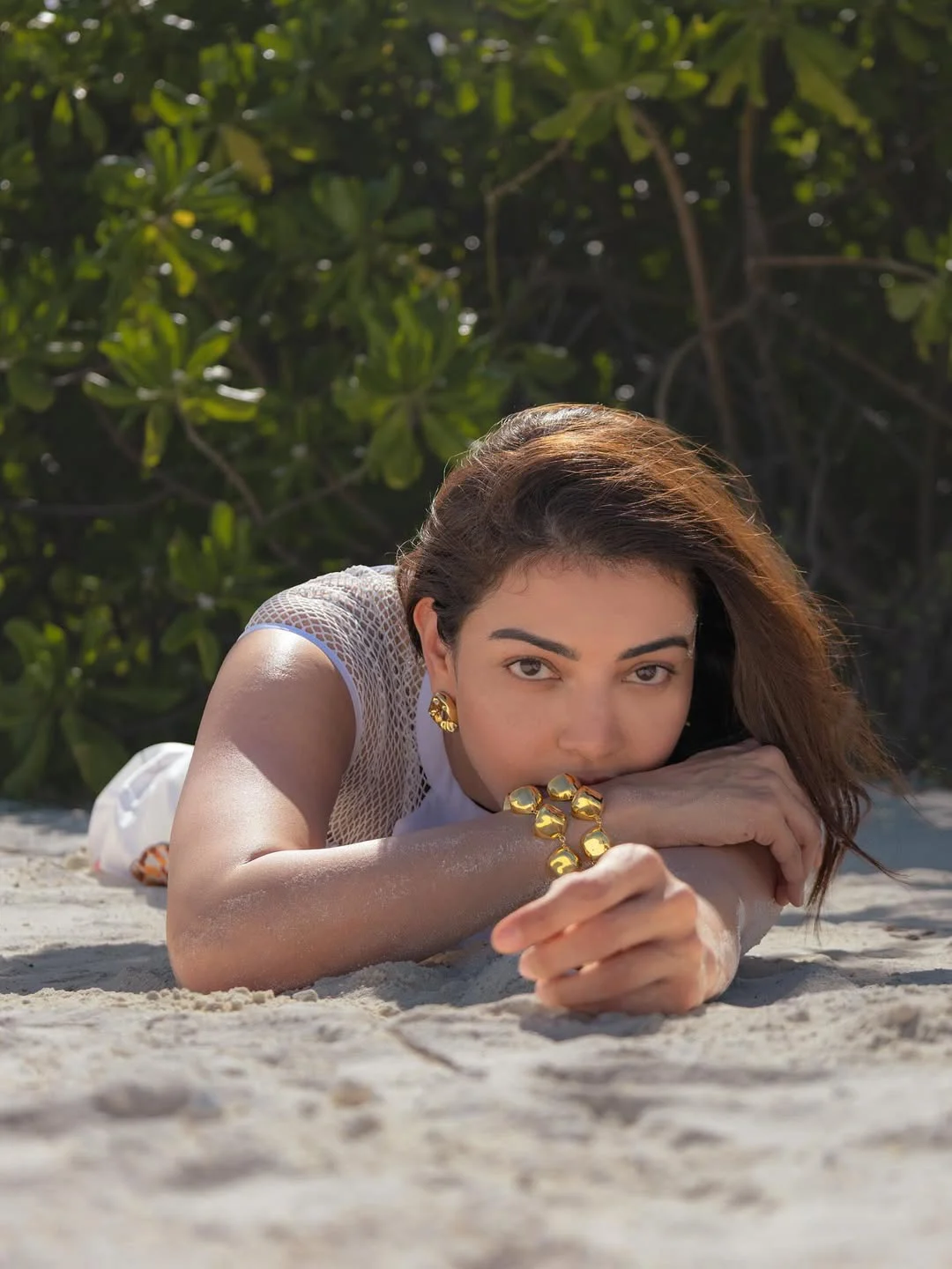 Kajal Aggarwal Enjoying Vacation in Maldives