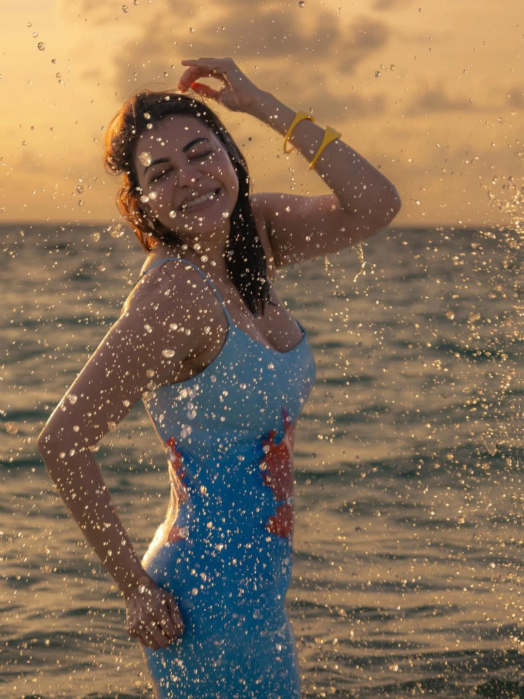 Kajal Aggarwal Enjoying Vacation in Maldives