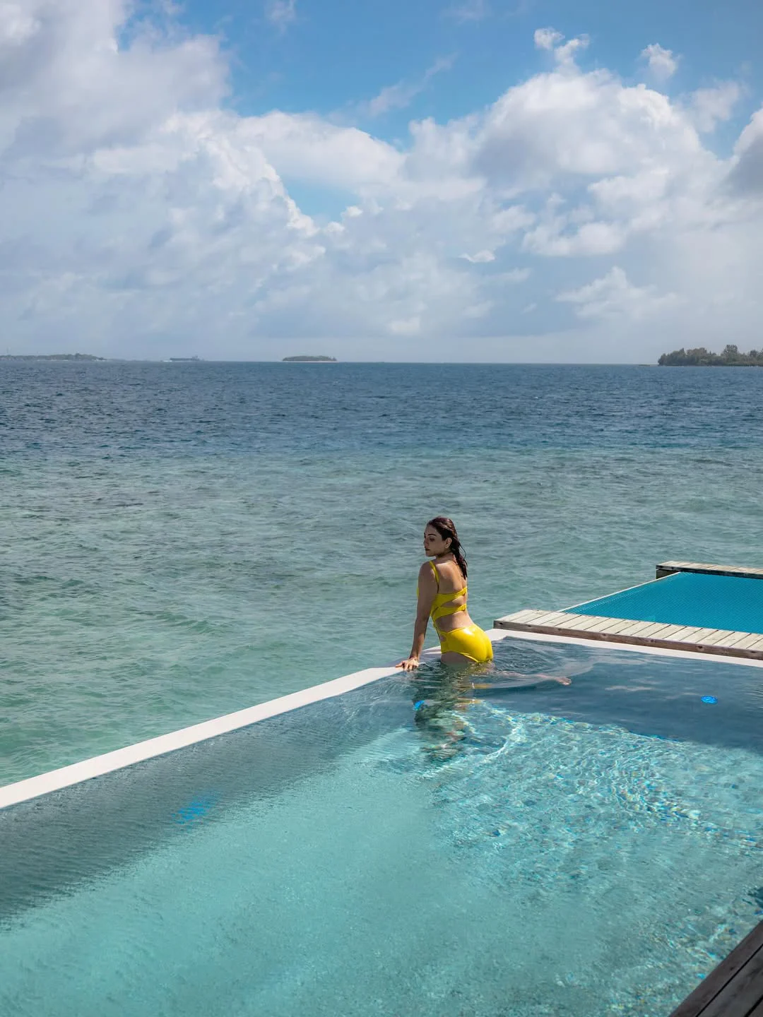 Kajal Aggarwal Enjoying Vacation in Maldives