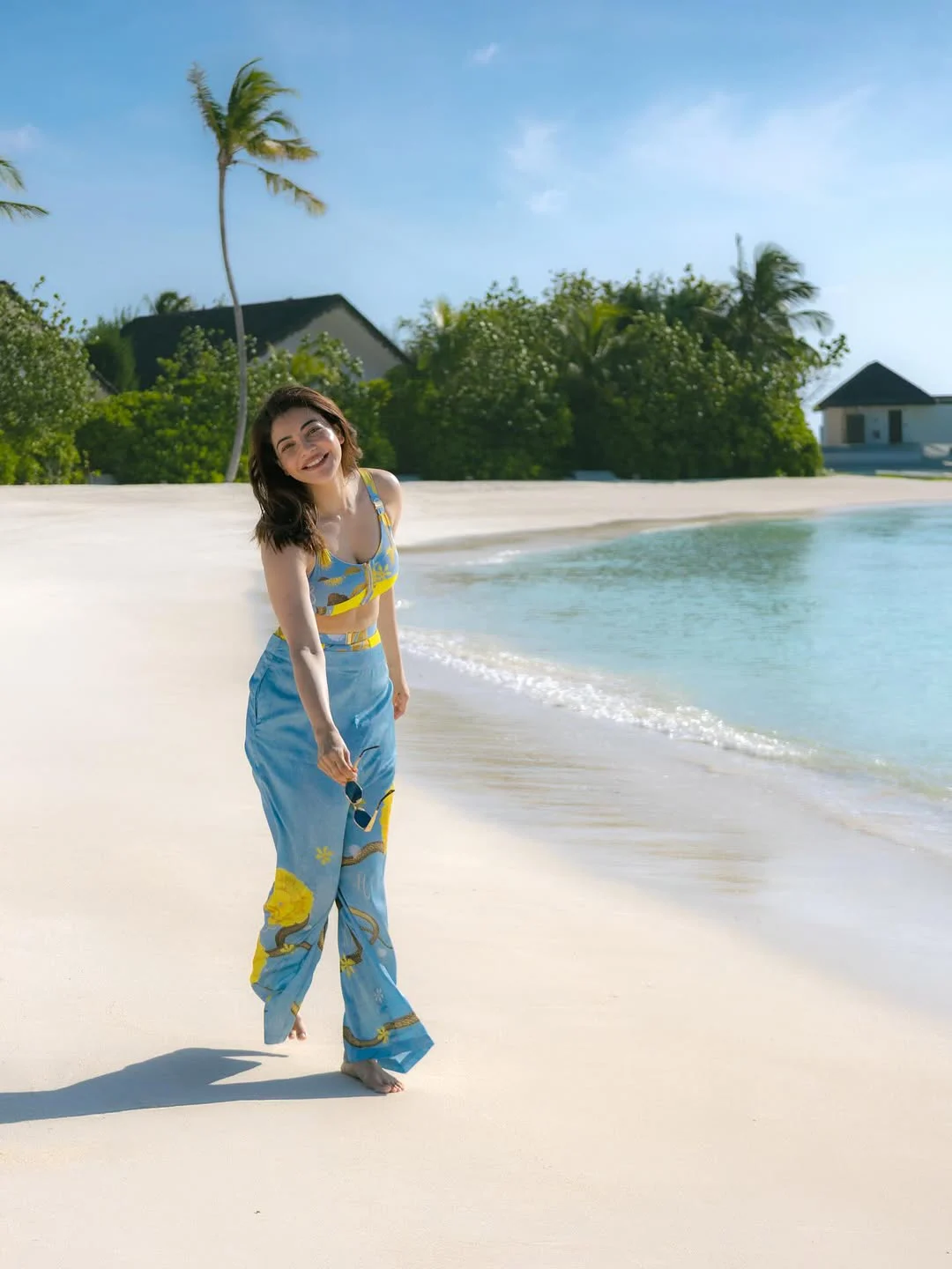 Kajal Aggarwal Enjoying Vacation in Maldives