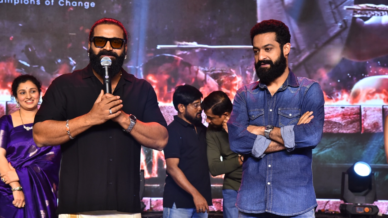 Rishab Shetty Kantara Chapter 1 Pre Release Event