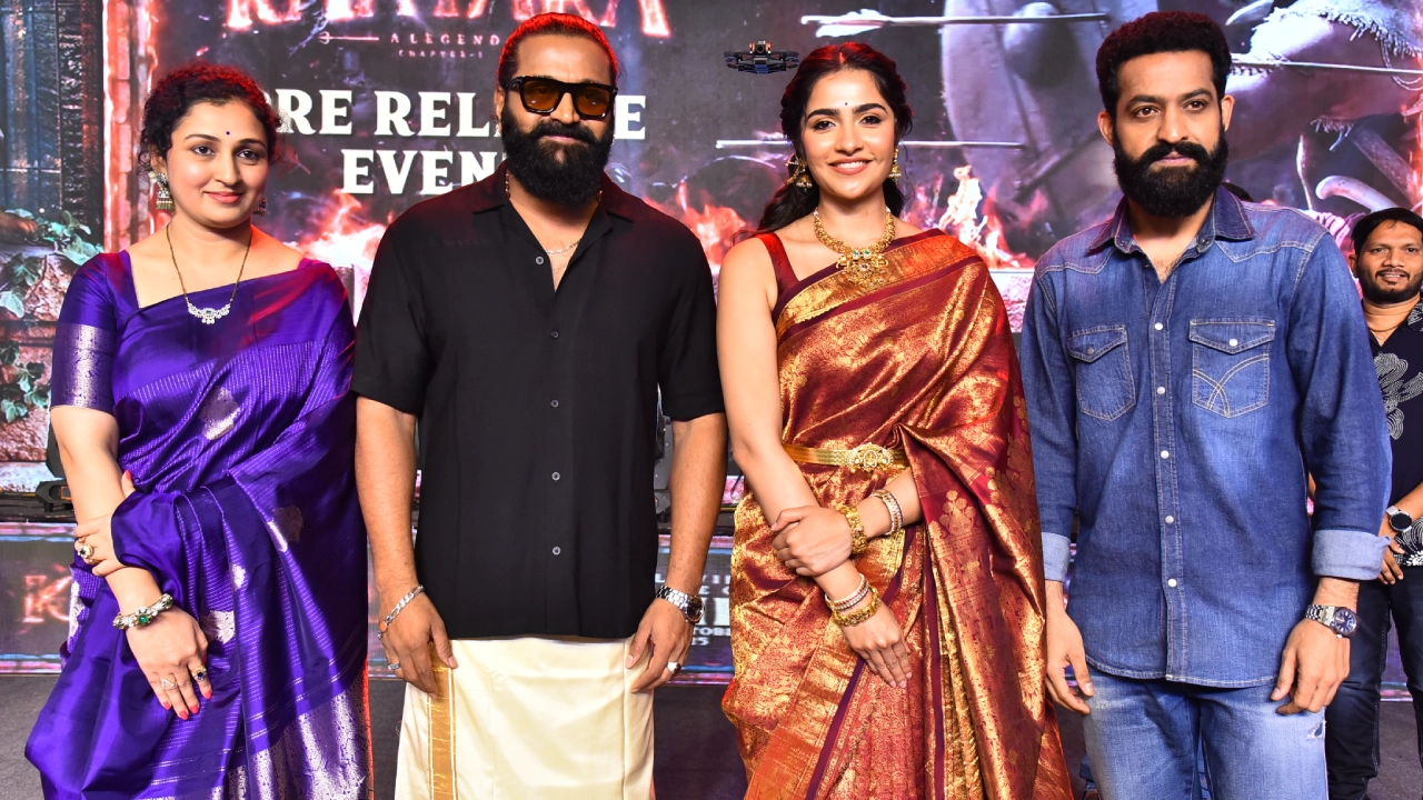 Rishab Shetty Kantara Chapter 1 Pre Release Event
