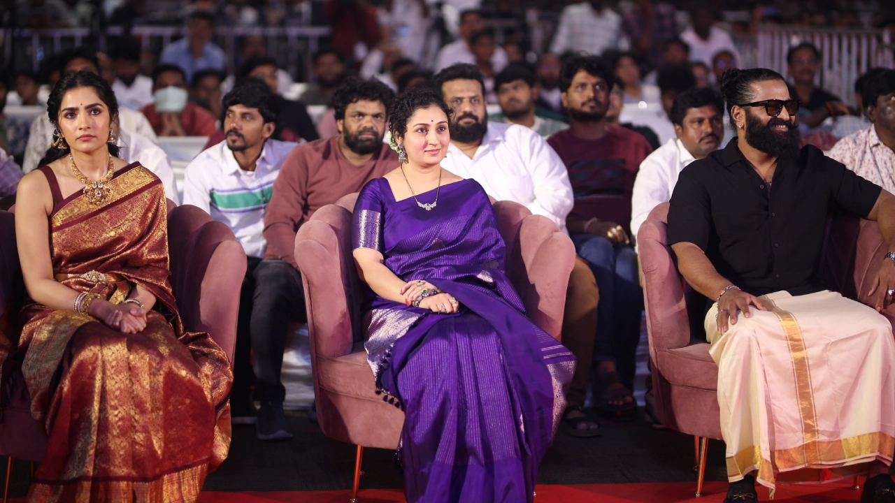 Rishab Shetty Kantara Chapter 1 Pre Release Event