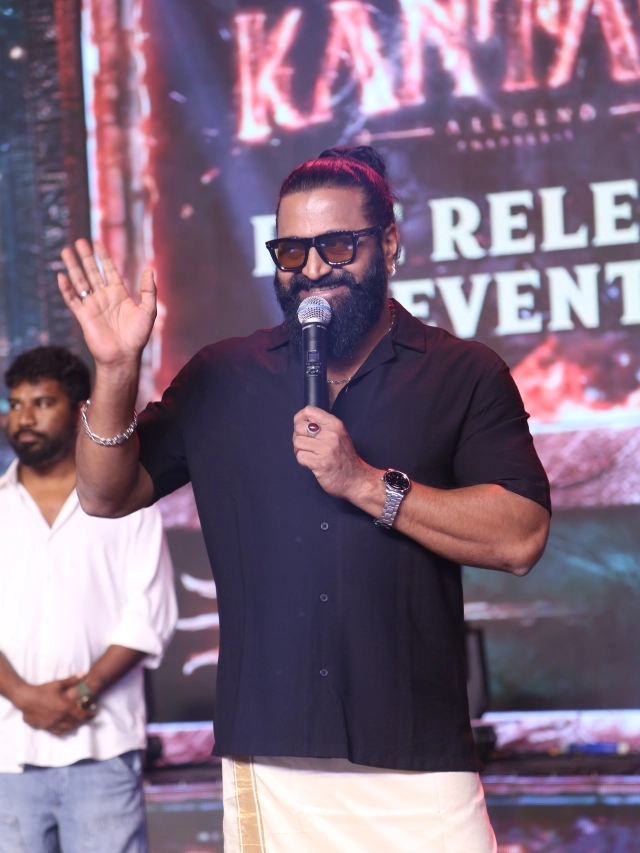 Rishab Shetty Kantara Chapter 1 Pre Release Event