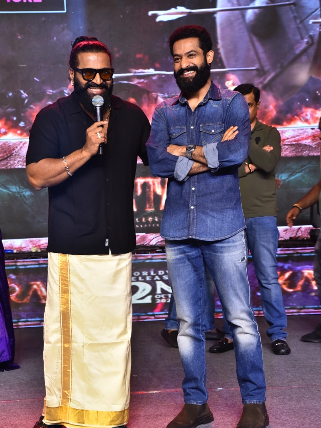 Rishab Shetty Kantara Chapter 1 Pre Release Event