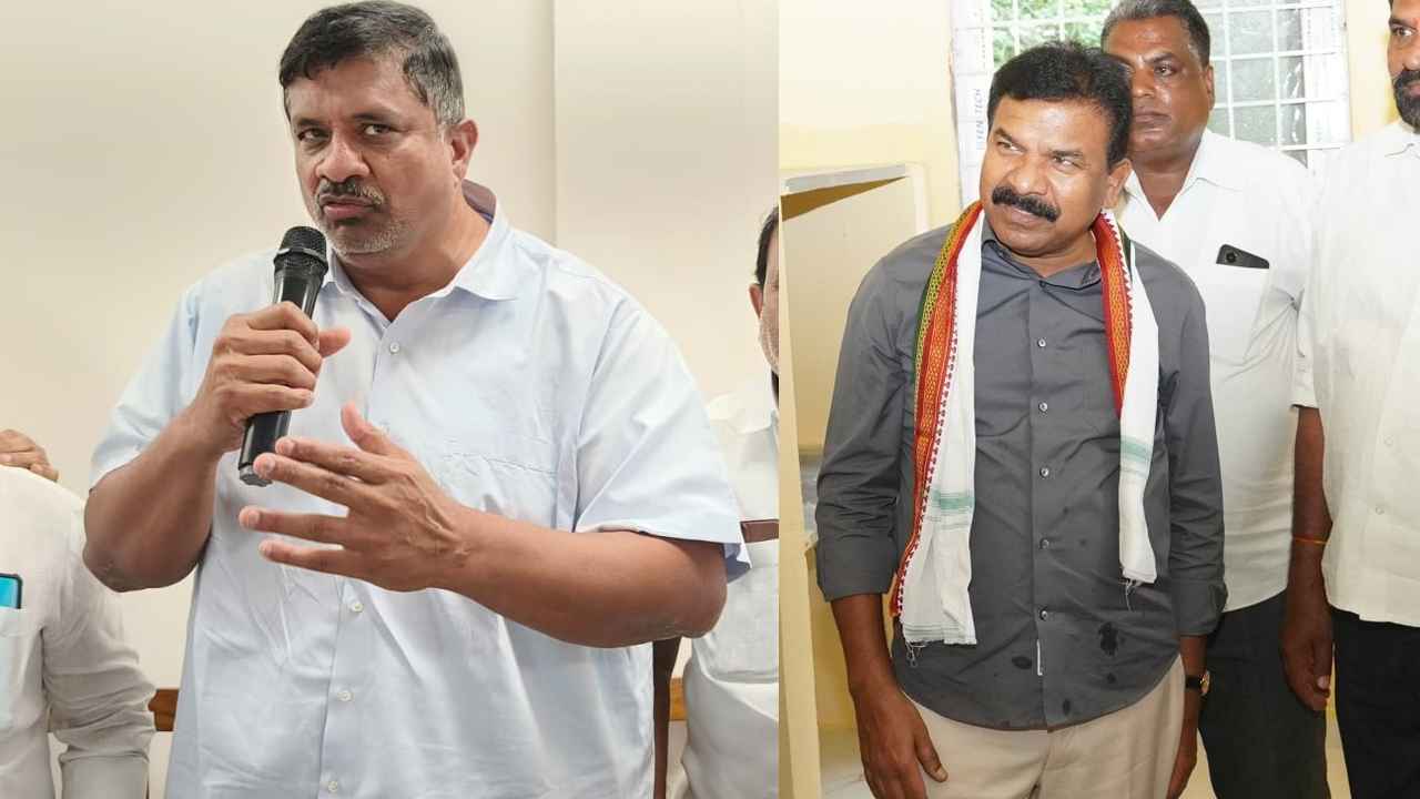 Karimnagar Congress: ఫ్లెక్సీ ఎంత పని చేసింది? కరీంనగర్ కాంగ్రెస్లో వర్గపోరుకు దారితీసిన ఫ్లెక్సీ పంచాయతీ..! Karimnagar Congress: ఫ్లెక్సీ ఎంత పని చేసింది? కరీంనగర్ కాంగ్రెస్లో వర్గపోరుకు దారితీసిన ఫ్లెక్సీ పంచాయతీ..!