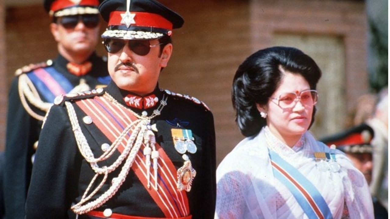 King Birendra and Queen Aishwarya
