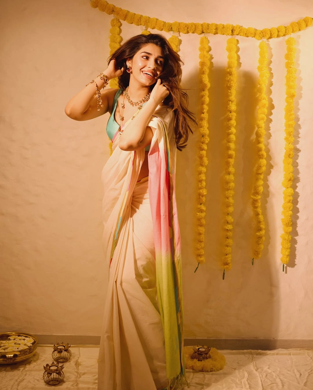 Krithi Shetty Shines on Onam Festival