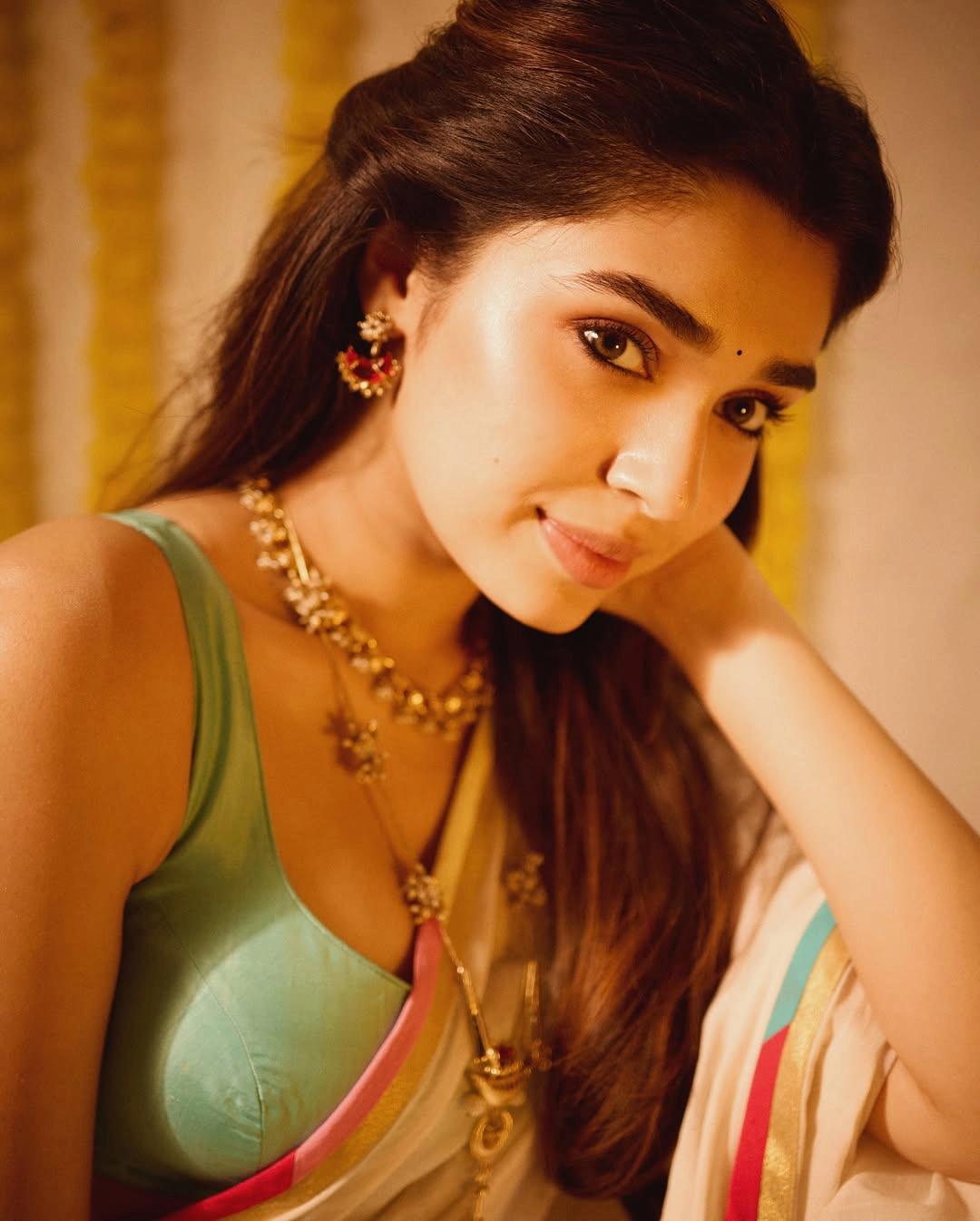 Krithi Shetty Shines on Onam Festival