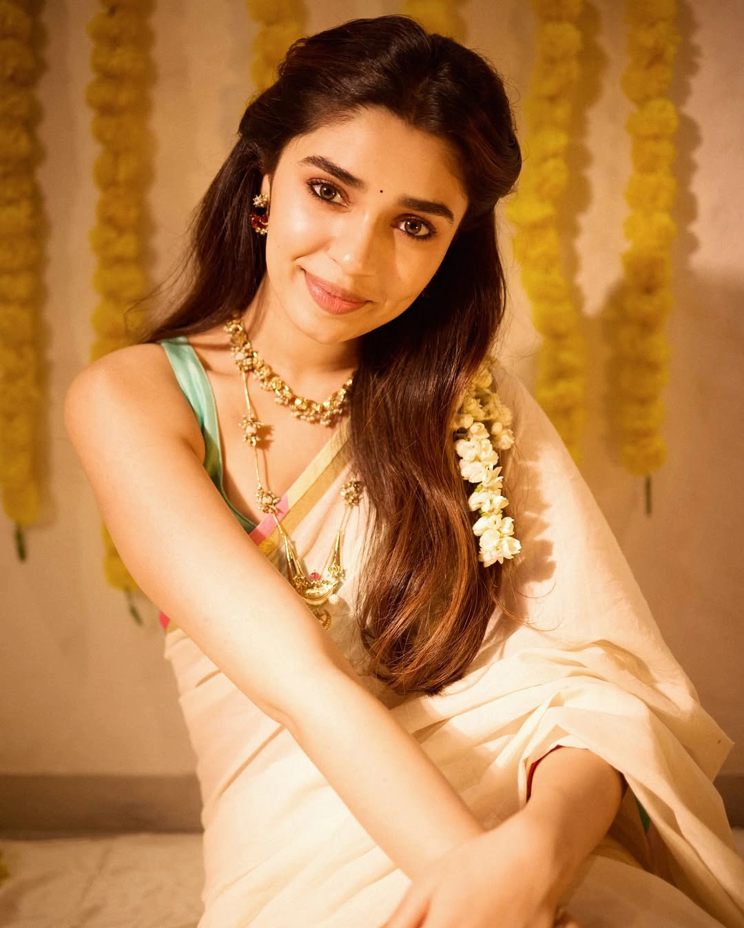 Krithi Shetty Shines on Onam Festival