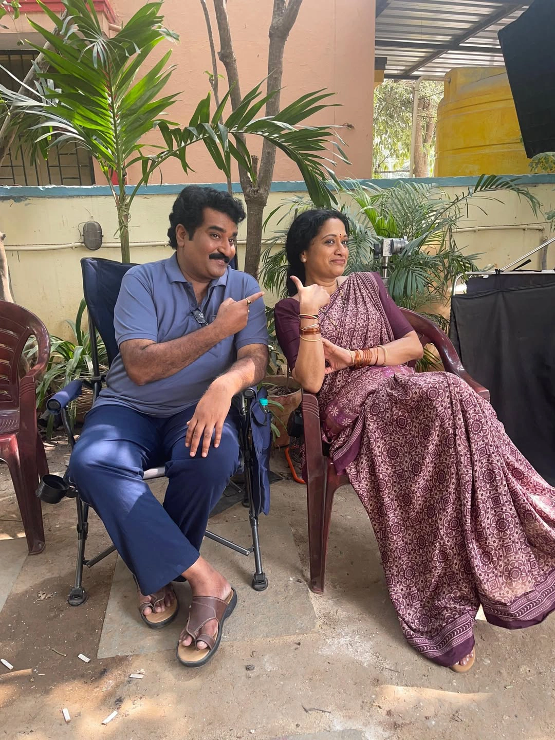 Little Hearts Movie Working Stills